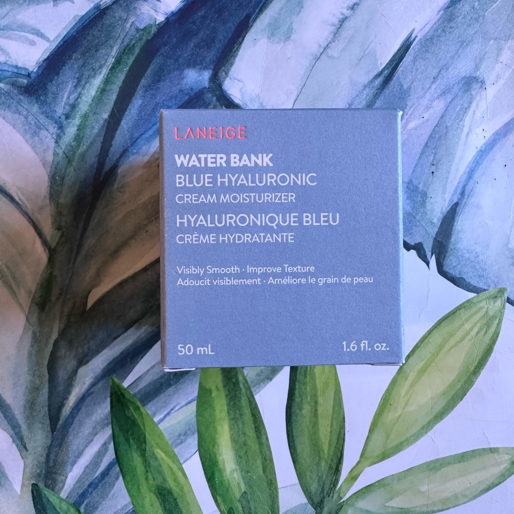 Laneige Water Bank Blue Hyaluronic Cream Moisturizer NWT - Picture 7 of 8